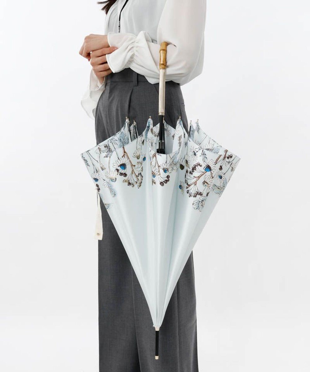 AURORA 【 JILL STUART（ジル スチュアート）】ボタニカルプリント雨傘(長傘) 