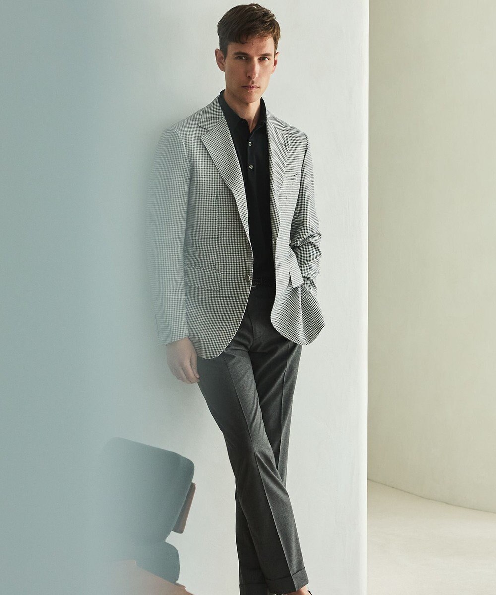 GOTAIRIKU 毎日の仕事着に【洗濯機可】テーラード DRESS BIZ ニットポロ 