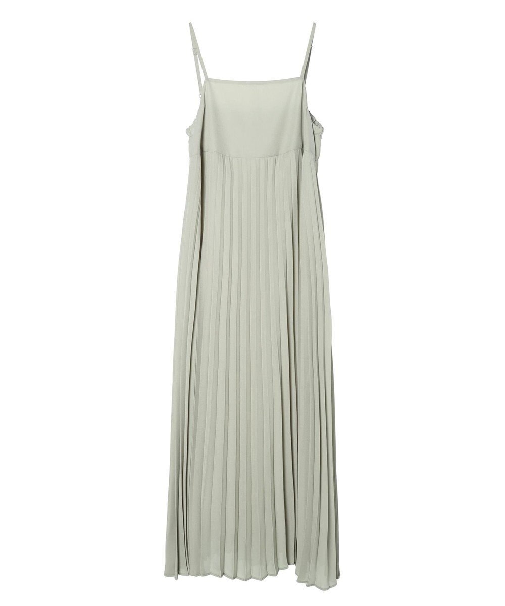 earth music&ecology ＳＥＴ２点　オーガンジー刺繍＋プリーツワンピース 