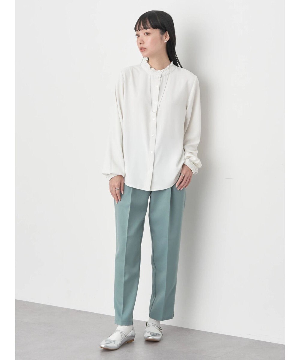 earth music&ecology ２ｗａｙフリルブラウス 