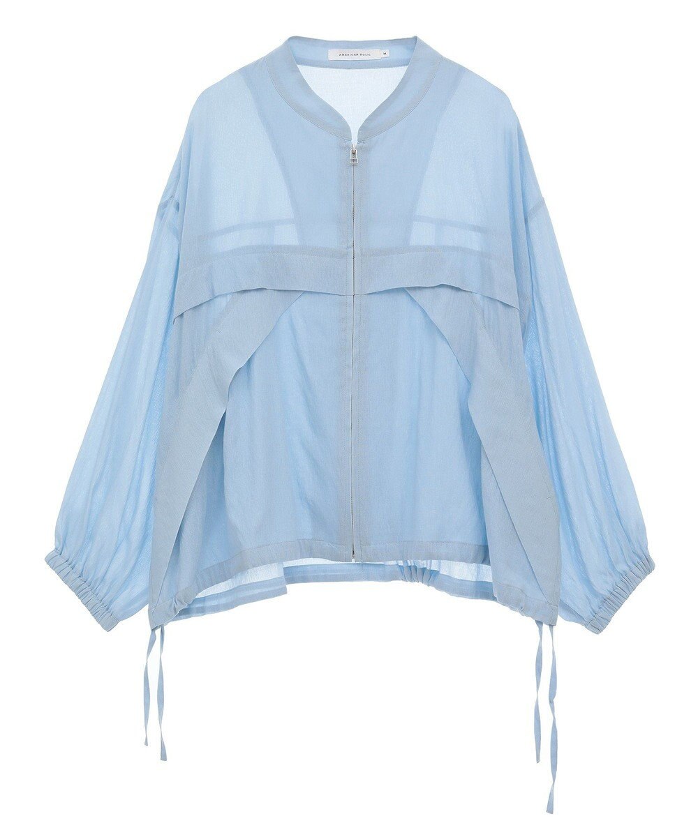 AMERICAN HOLIC 接触冷感シアースポーティーブルゾン 