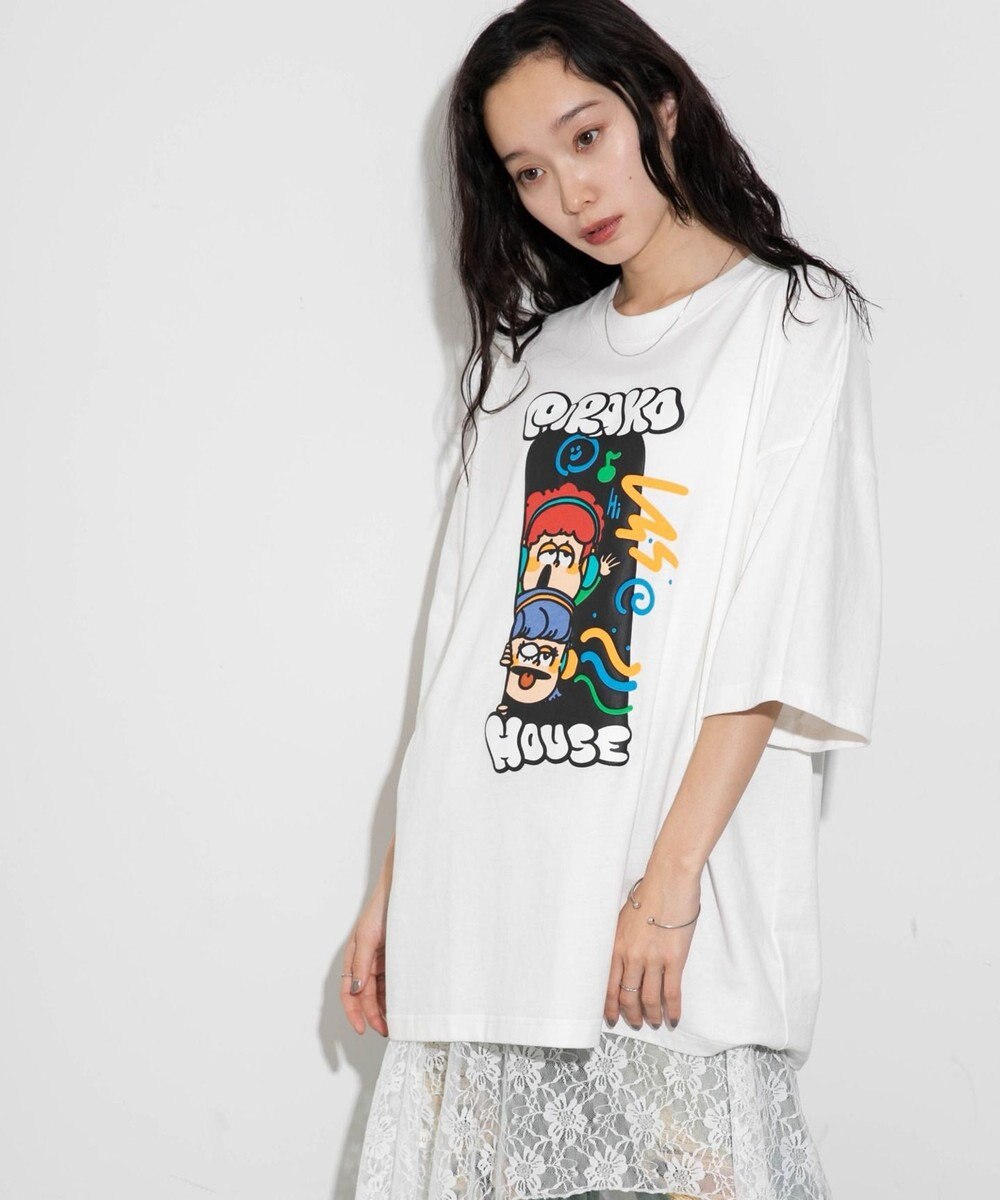 WEGO 【ユニセックス着用ITEM/MLサイズ展開】別注PIRAKOグラフィックT（S） 