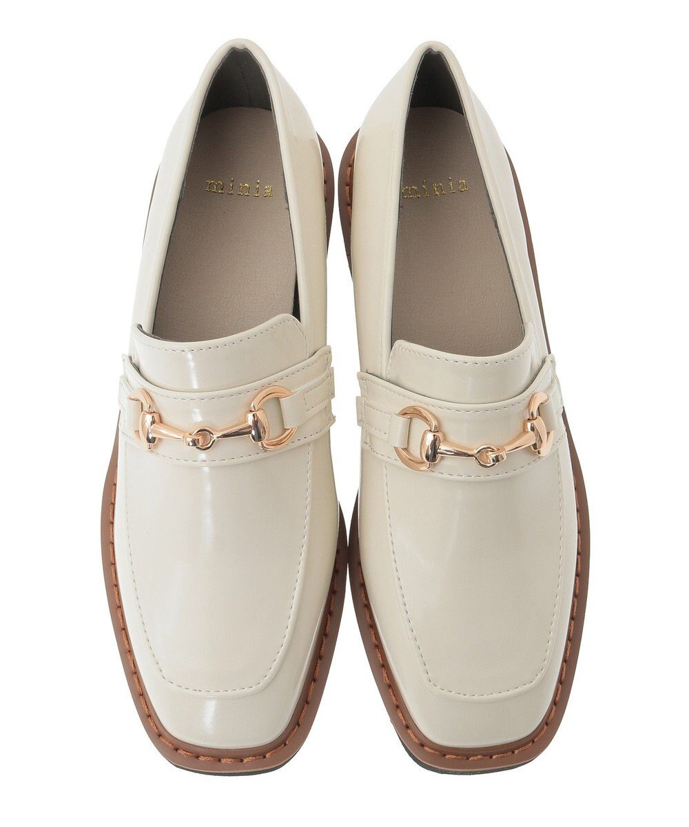 Green Parks ・ｍｉｎｉａ　厚底ビットローファー 