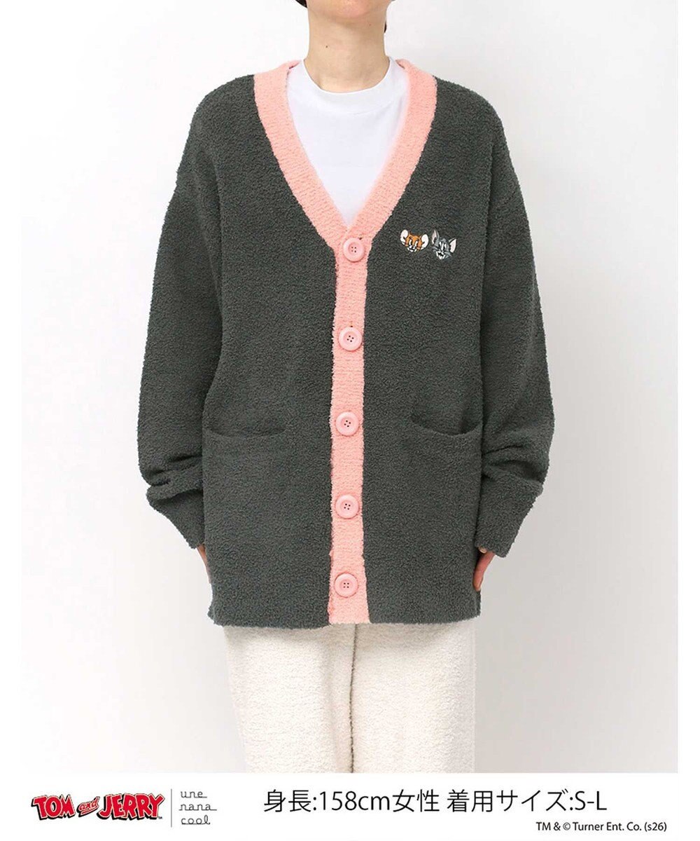 une nana cool トムとジェリー × une nana cool　ユニセックスカーディガン 