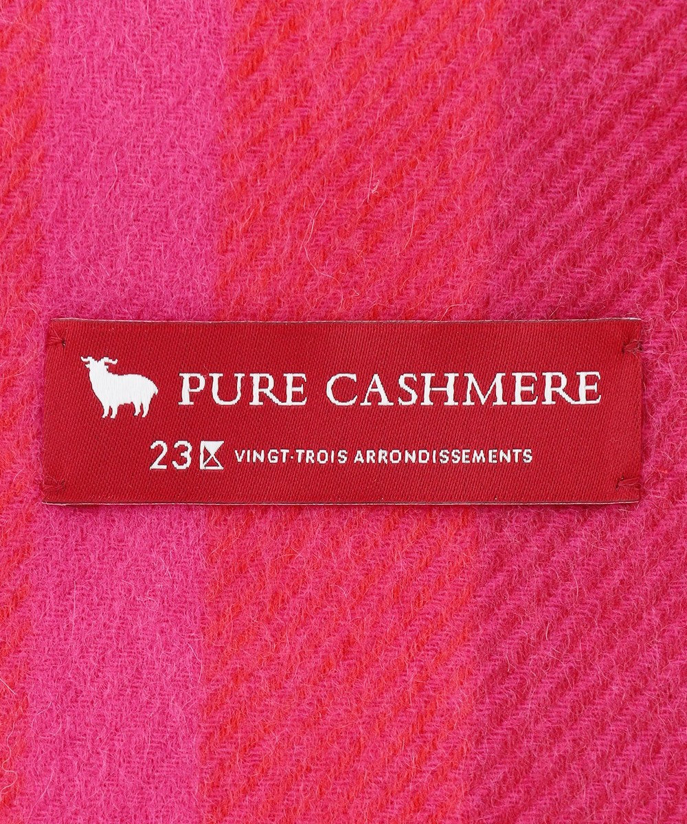 23区 【VERY掲載】カシミヤ チェック ストール 