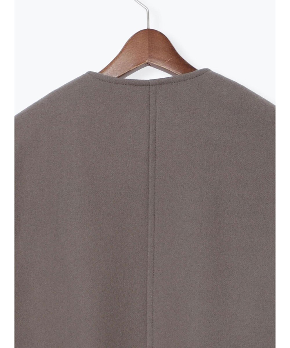 Te chichi ウールメルトンノーカラーロングコート《2025winter catalog item》 