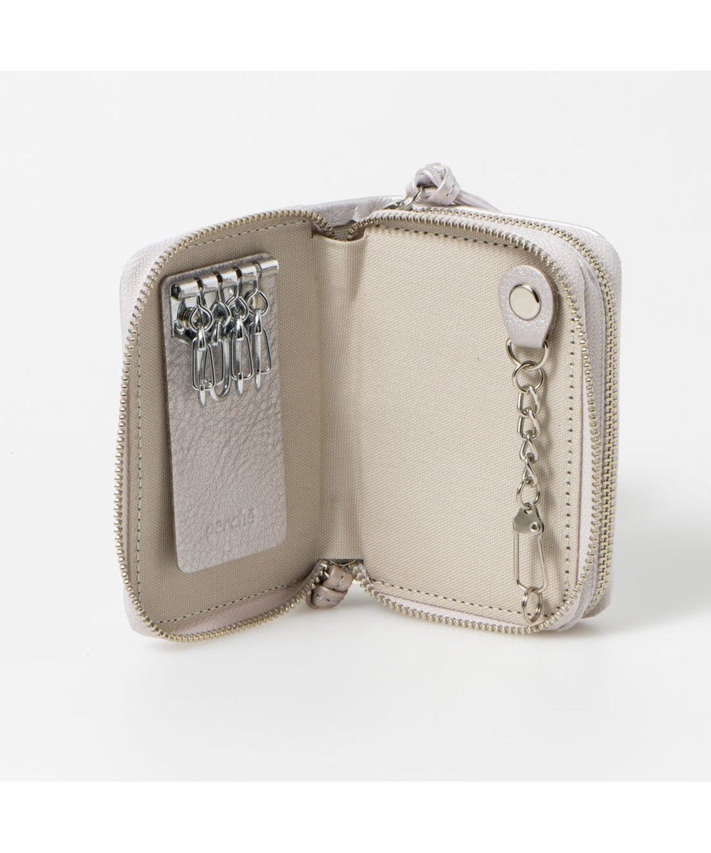 UNBILLION ペルケ perche / イタリアンレザー・ジャバラカードキーケース 