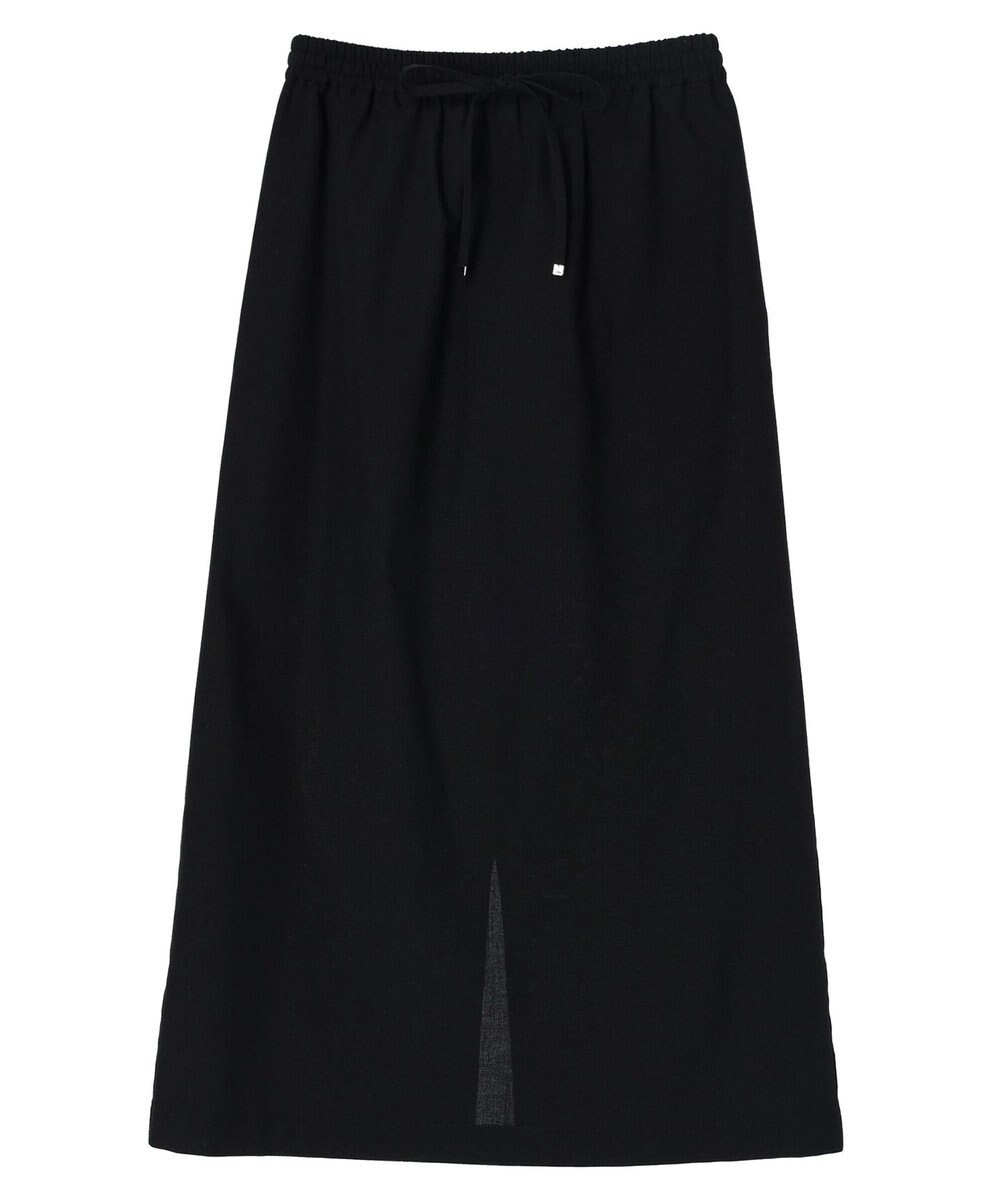 Green Parks 綿麻混イージータイトスカート 