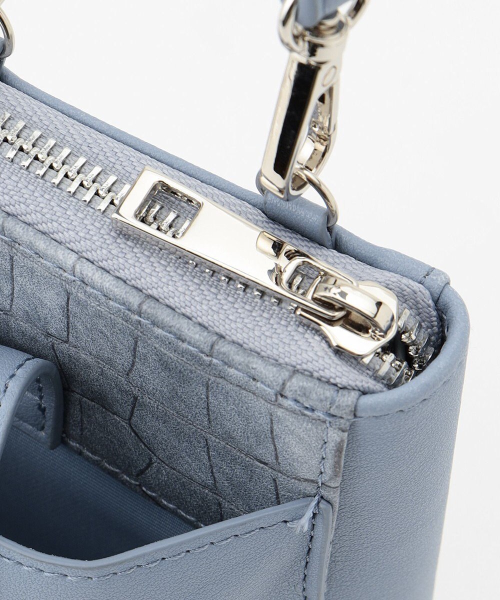 LA BAGAGERIE 【MONICA】バイカラー スマホショルダー 