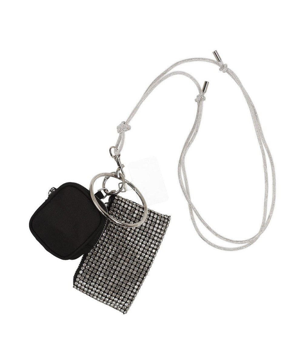 UNBILLION VERYコラボ カシュカシュ cachecache / ラインストーンストラップポーチセット 