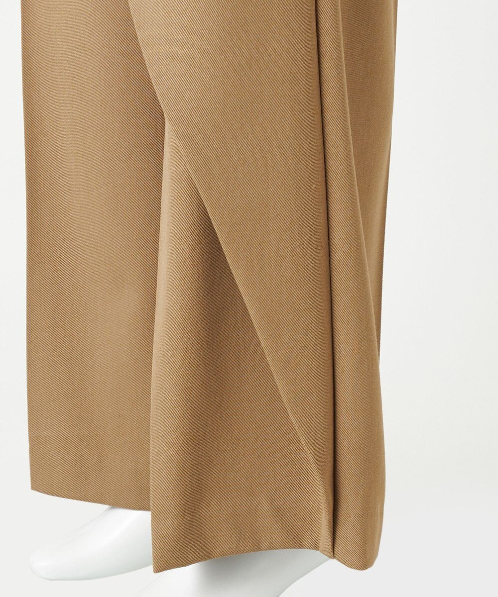 23区 S 【エステータ】ウールギャバジン ワイド ラップパンツ 