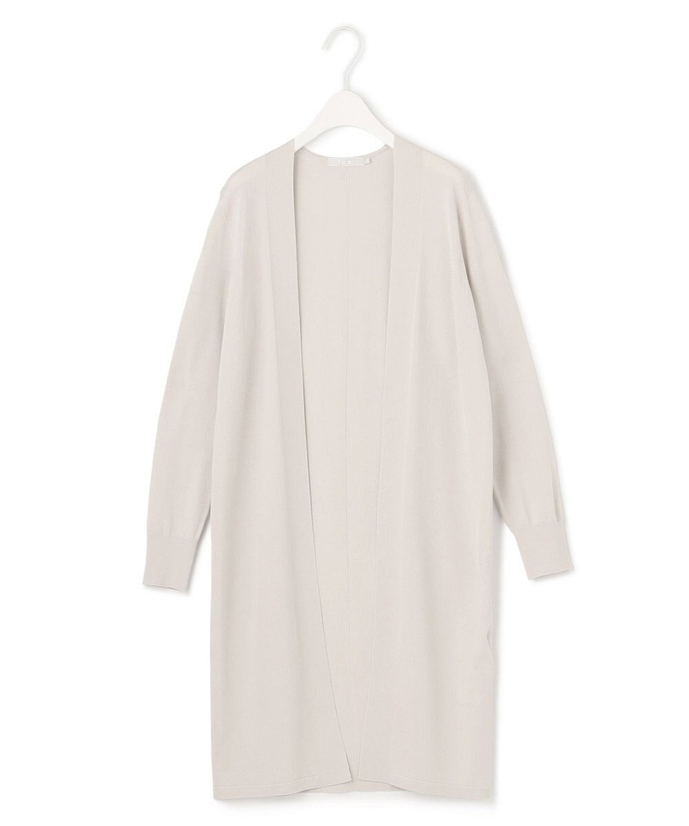 ICB 【WEB限定カラーあり・接触冷感・UVケア・洗える】 シンセティックハイゲージ ロングカーディガン 