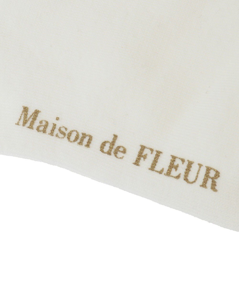 Maison de FLEUR チュールボリュームフリルソックス 