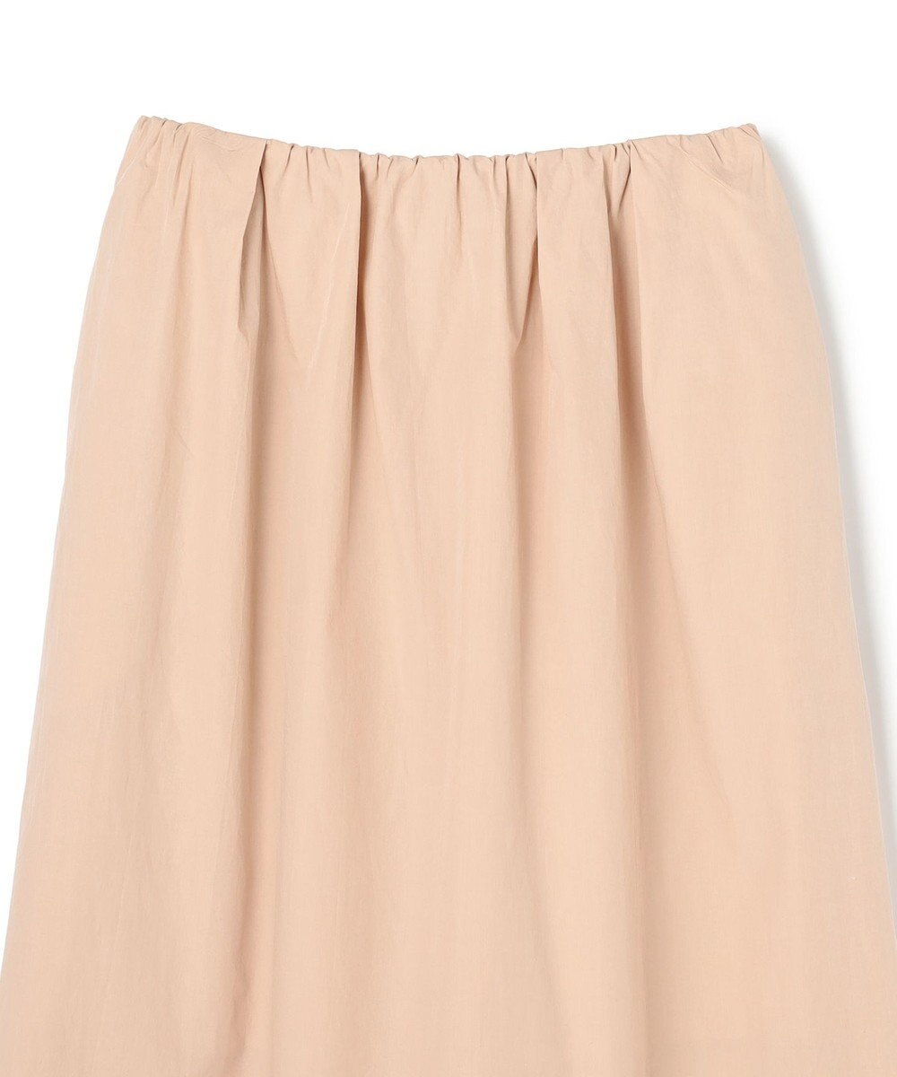 BEIGE， MALLOW / コットンタック イージーフレアスカート 