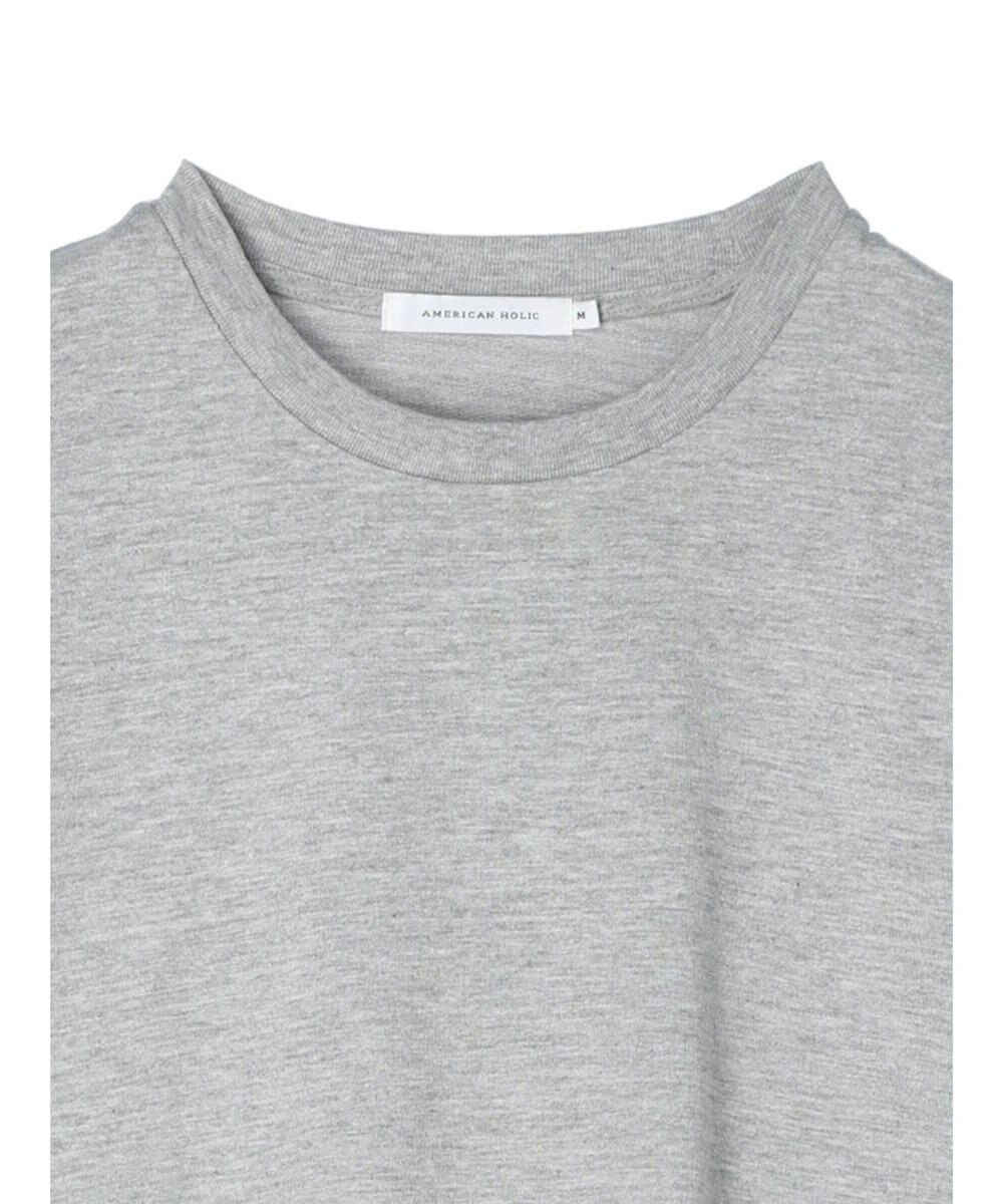 AMERICAN HOLIC 異素材ラインカットプルオーバー2 