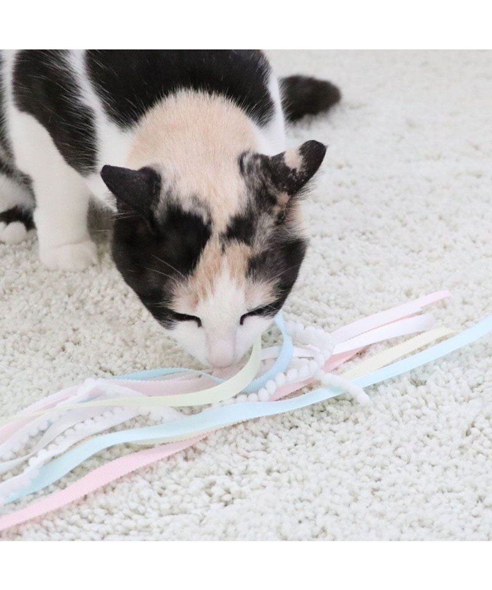 PET PARADISE  ペットパラダイス 猫じゃらし 《リボン》 