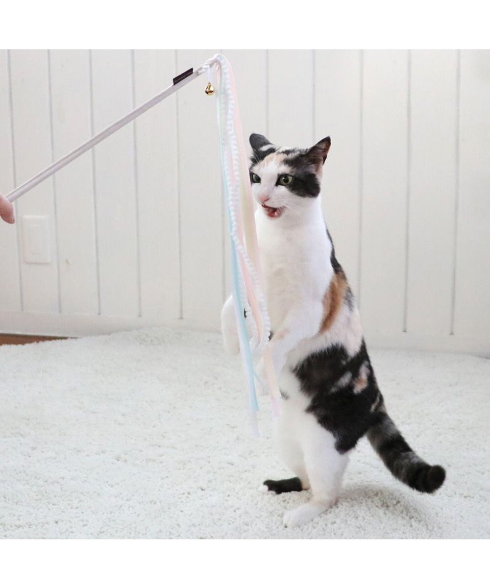 PET PARADISE  ペットパラダイス 猫じゃらし 《リボン》 