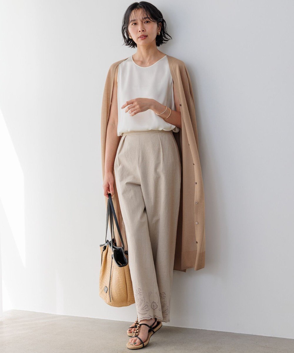 23区 【CLASSY.6月号掲載】雑材ミドル トートバッグ 