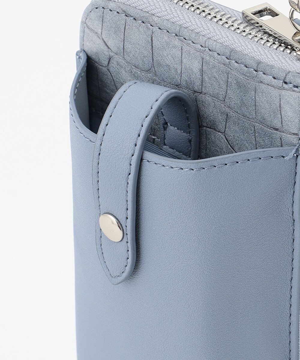 LA BAGAGERIE 【MONICA】バイカラー スマホショルダー 