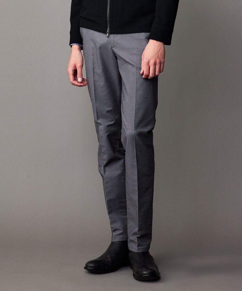 JOSEPH ABBOUD 【ウエストも伸びる!/洗える/速乾/ストレッチ】ハイパワーシャンブレードビー パンツ 