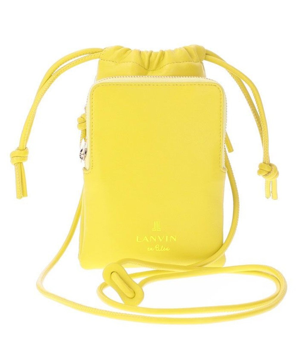 LANVIN en Bleu リベルテ スマホショルダー 