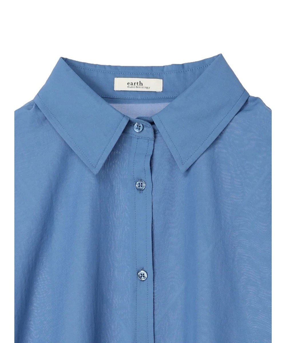 earth music&ecology シアーボーイズライクシャツ 