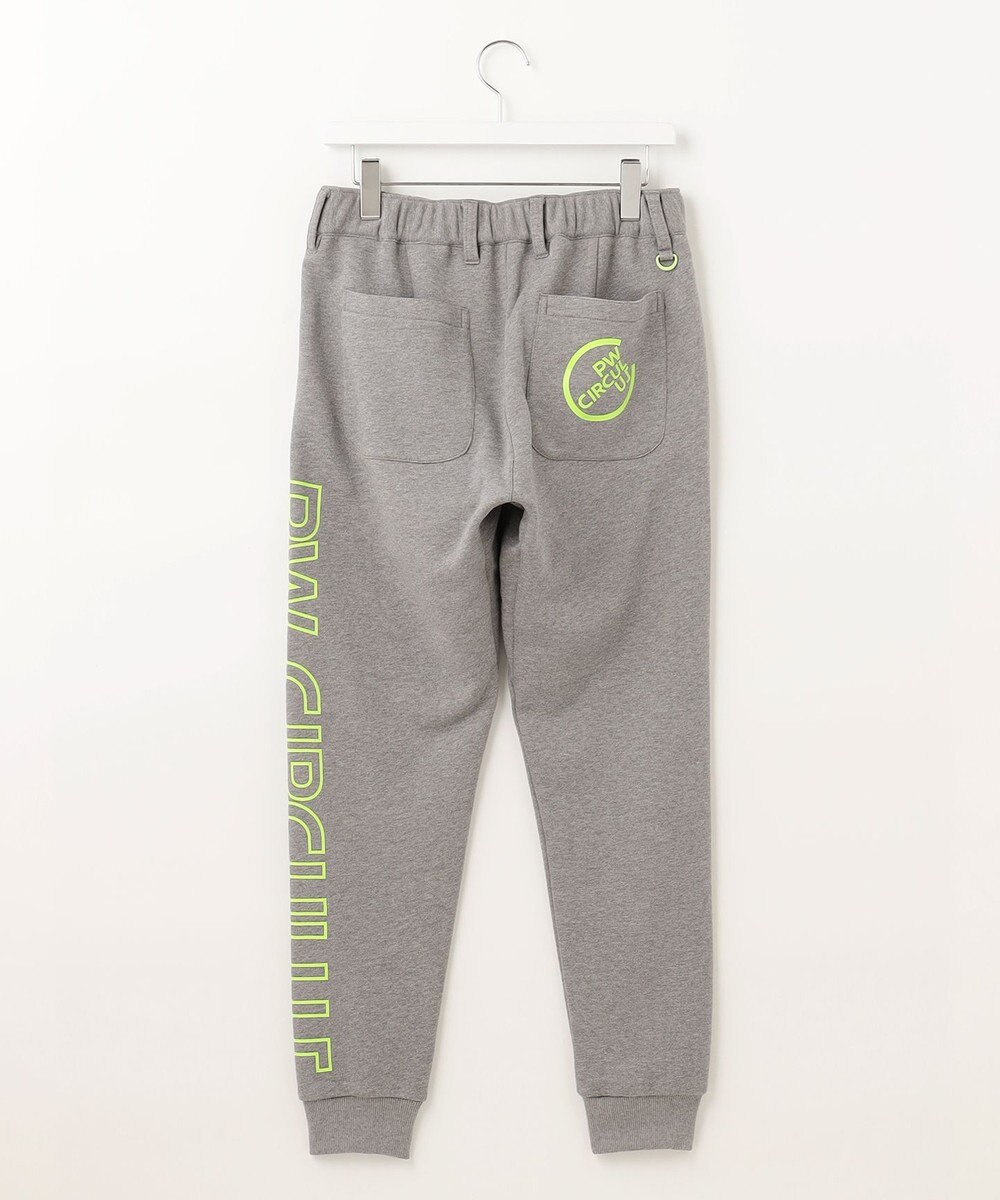 PW CIRCULUS 【MEN】アスレジャー 裏毛 サイドプリント ジョガーパンツ 