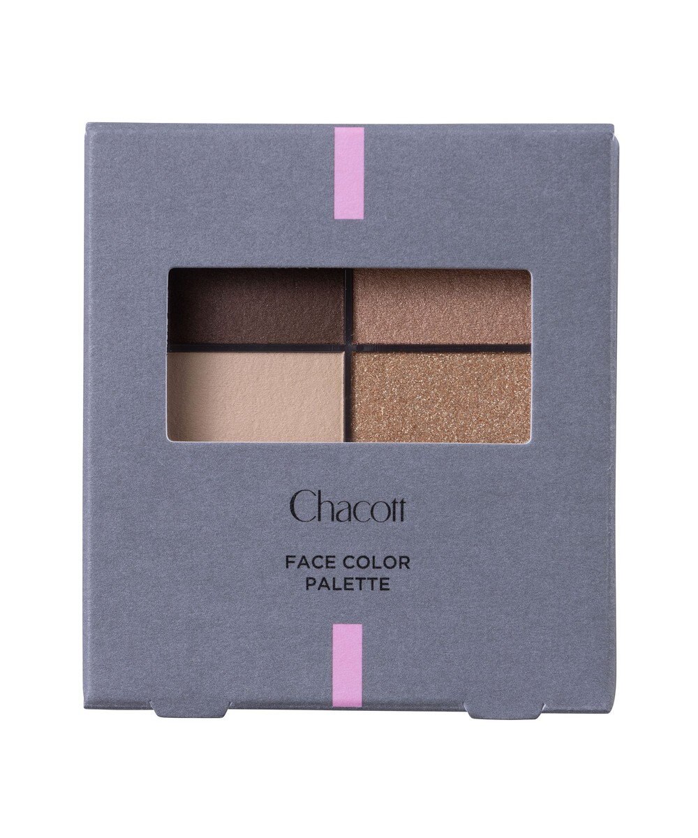 Chacott Cosmetics フェイスカラーパレット【505】 ウォルナットベージュ 