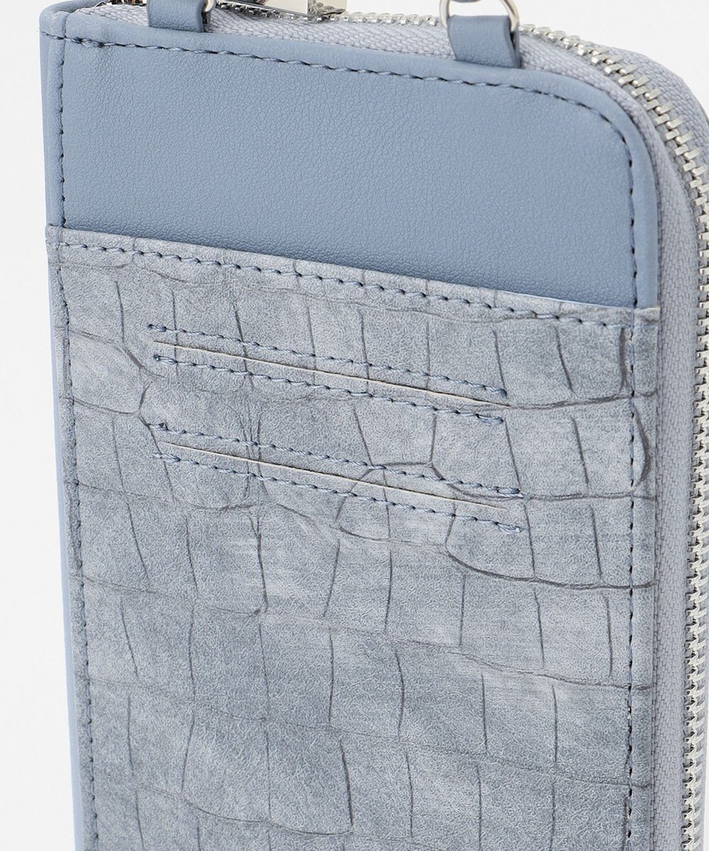 LA BAGAGERIE 【MONICA】バイカラー スマホショルダー 