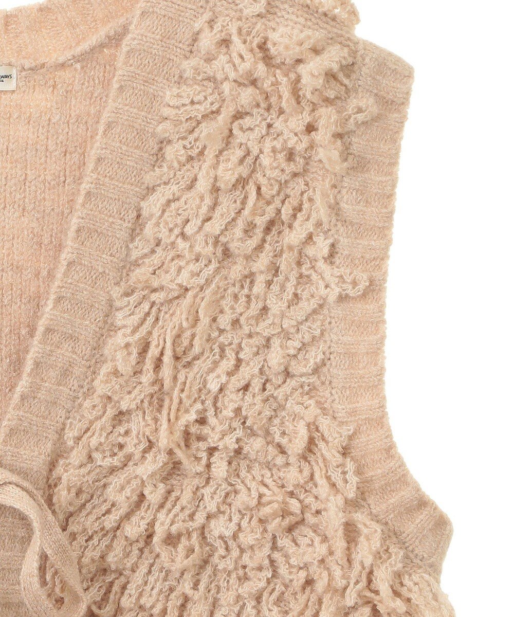 CRAFT STANDARD BOUTIQUE フリンジニットベスト 
