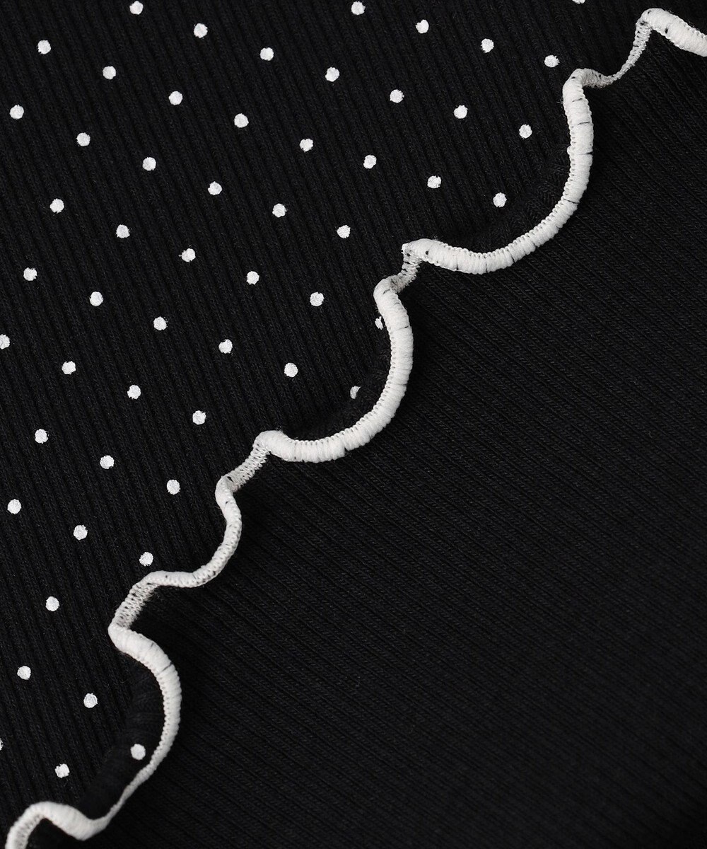 ANY KIDS 【一部店舗/WEB先行販売アイテム】ドット×リボン 半袖Tシャツ 