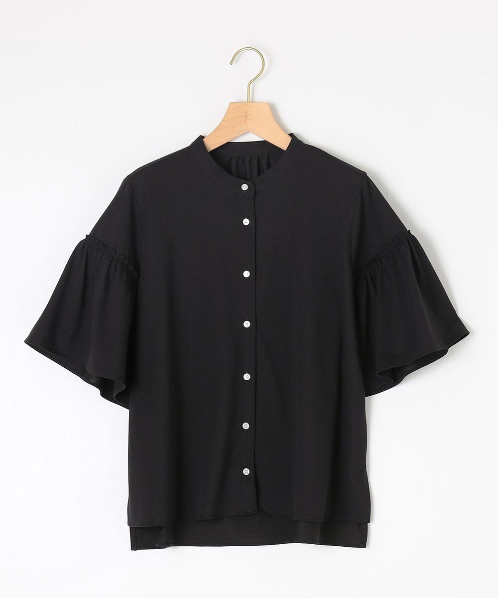 組曲 ギャザースリーブクリア カットソー 