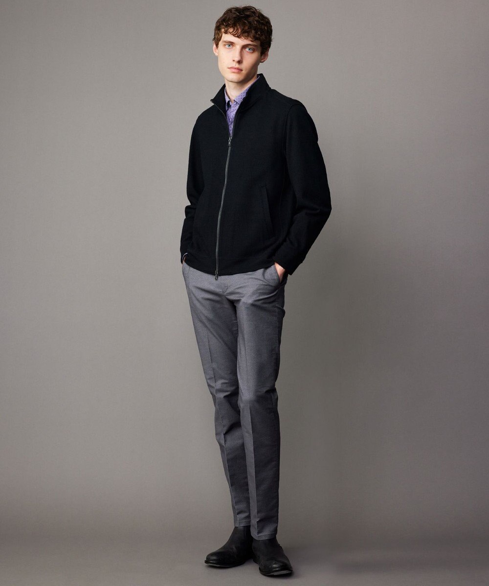 JOSEPH ABBOUD 【ウエストも伸びる!/洗える/速乾/ストレッチ】ハイパワーシャンブレードビー パンツ 