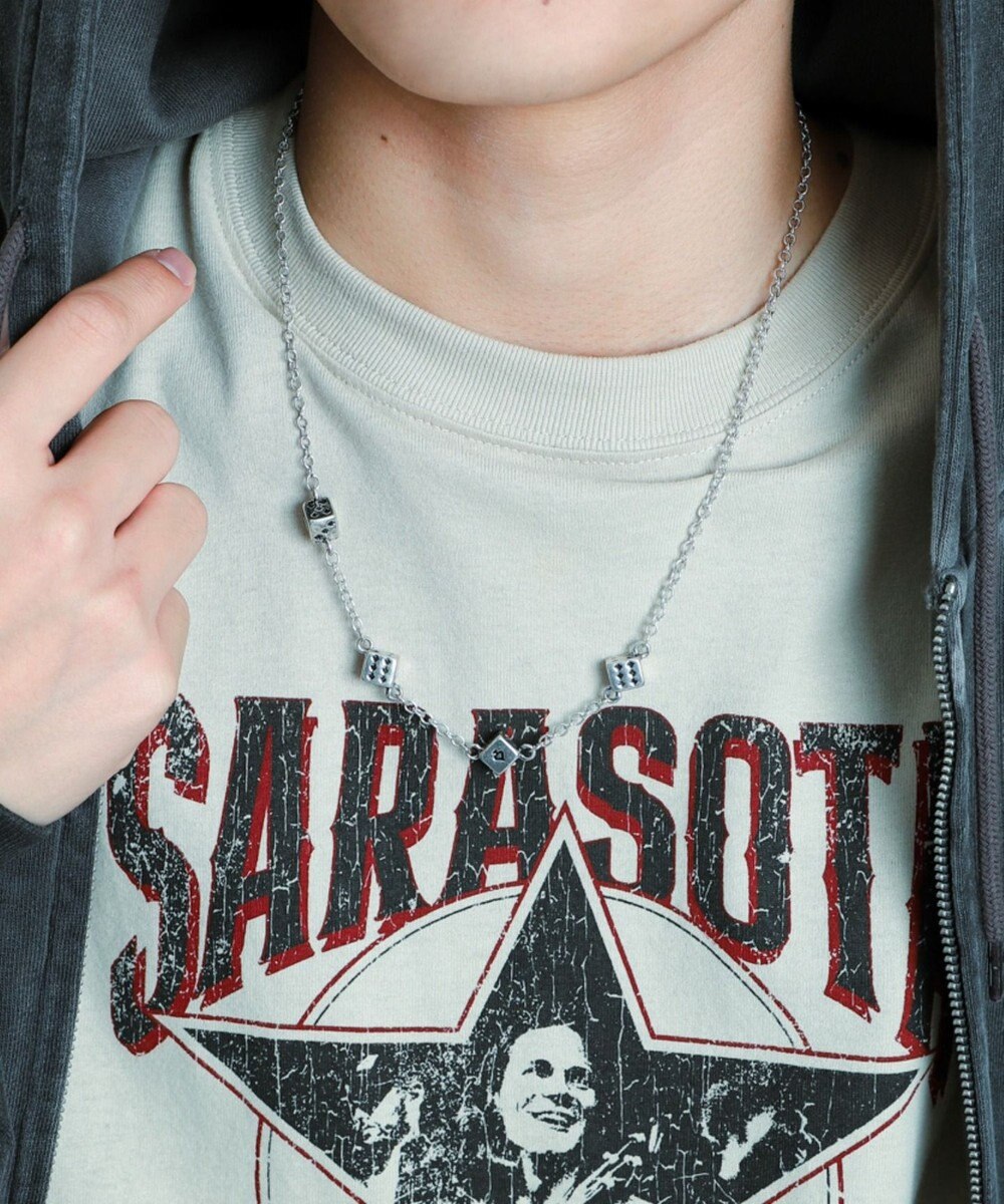 WEGO Mモチーフチェーンネックレス 