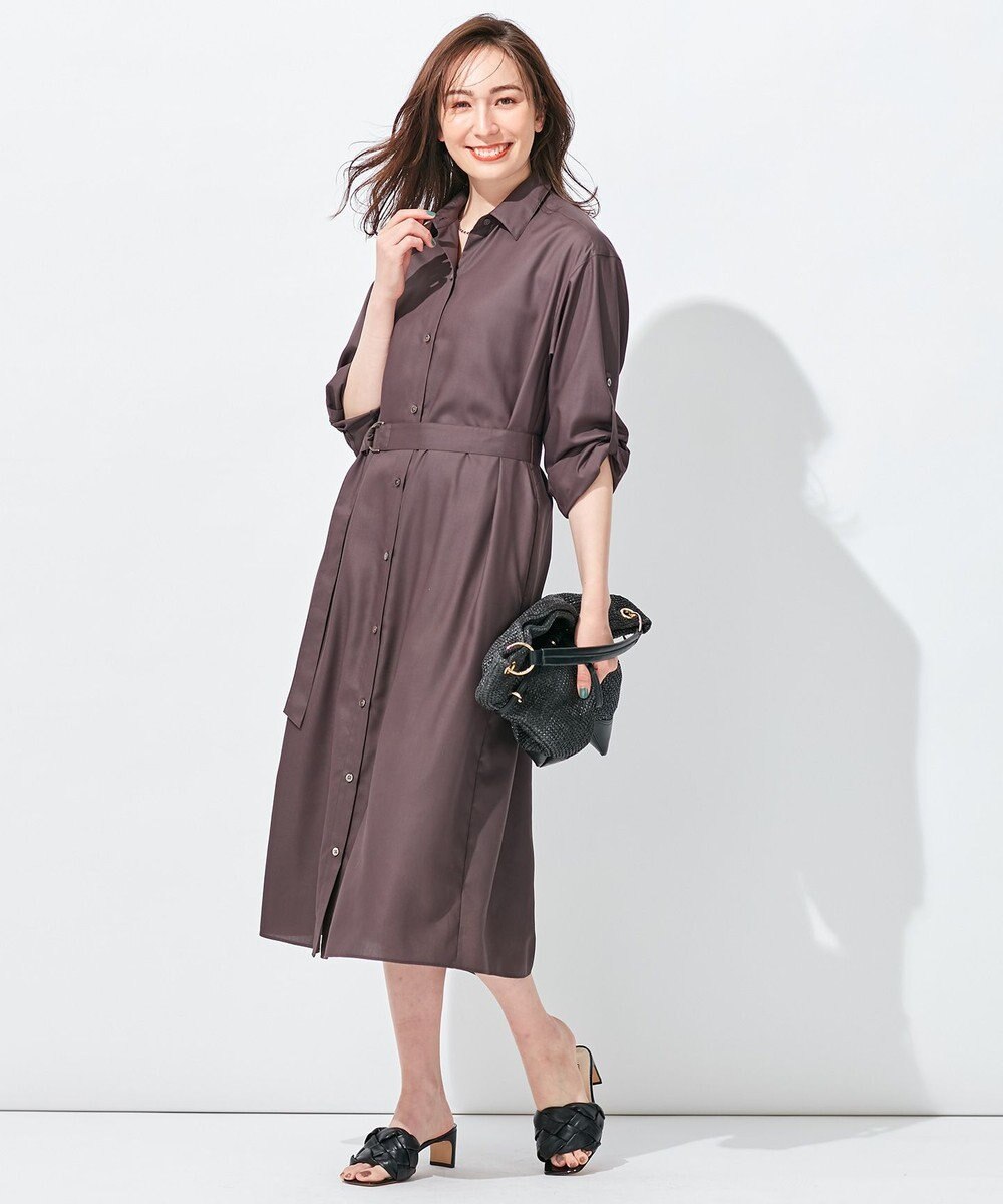 自由区 L 【抗菌/サスティナブル/セット着用可】EASY SET UP ワンピース 