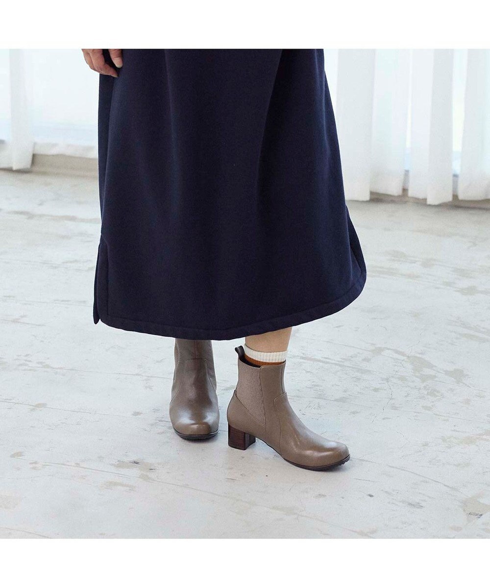 ing 【WEB限定】サイドゴアショートブーツ 