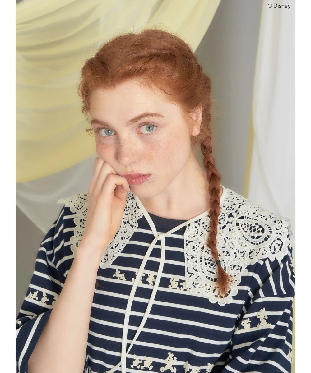 AMERICAN HOLIC 発砲プリントボーダーＴシャツ／Ｄｉｓｎｅｙ 