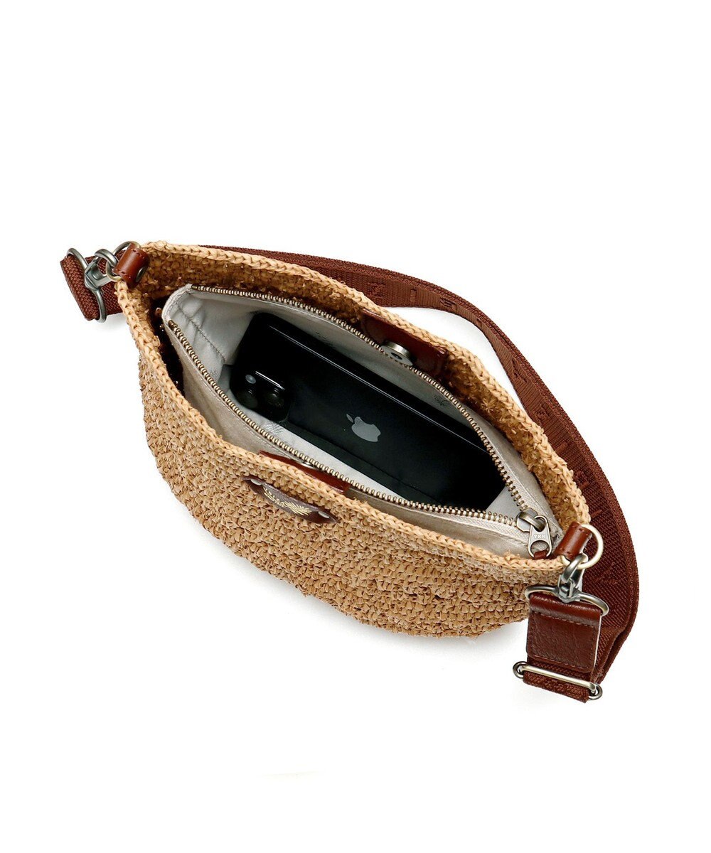 IBIZA ラフィア　ショルダーバッグ 