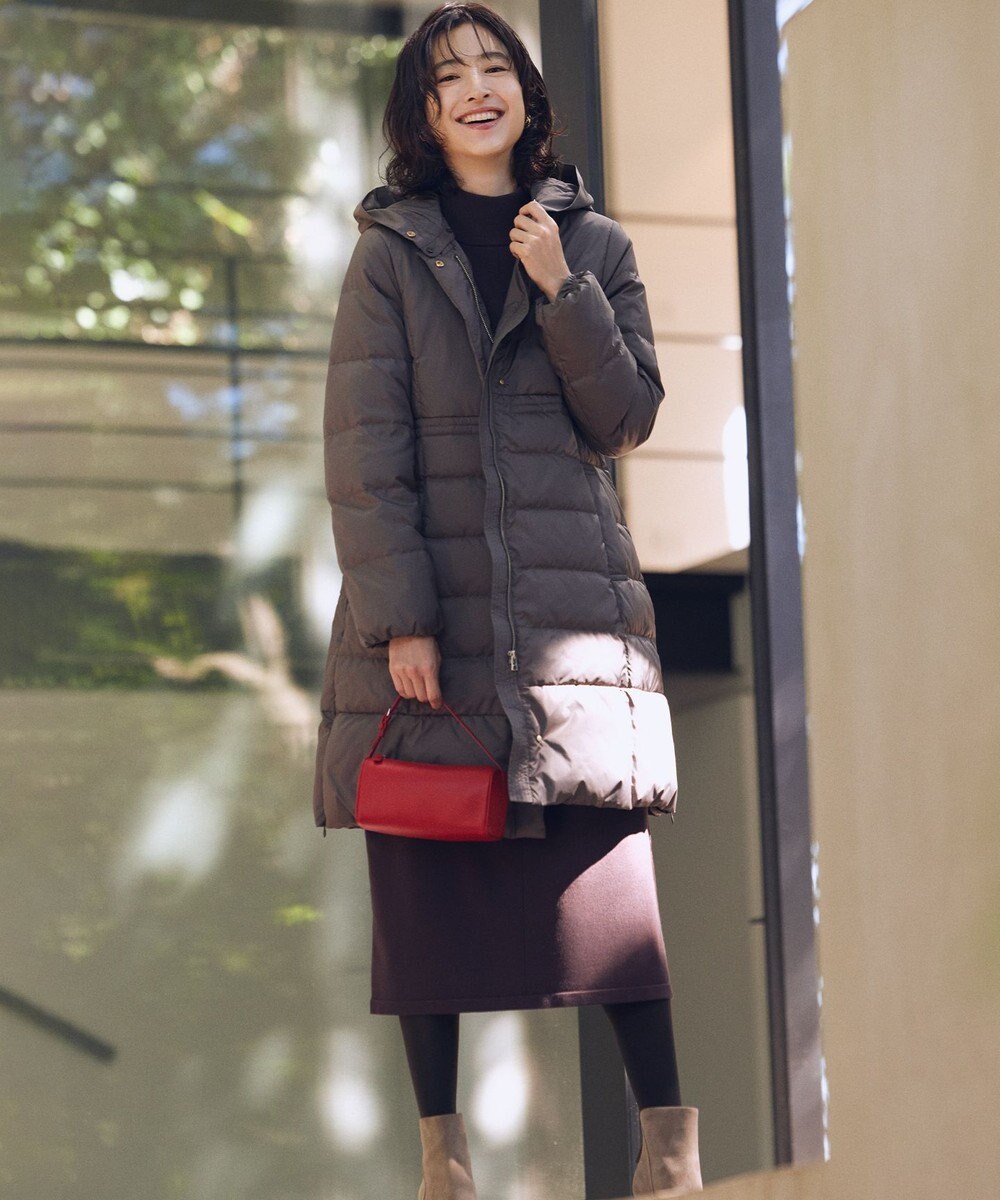 組曲 【WEB限定】スムースストレッチニット ワンピース 