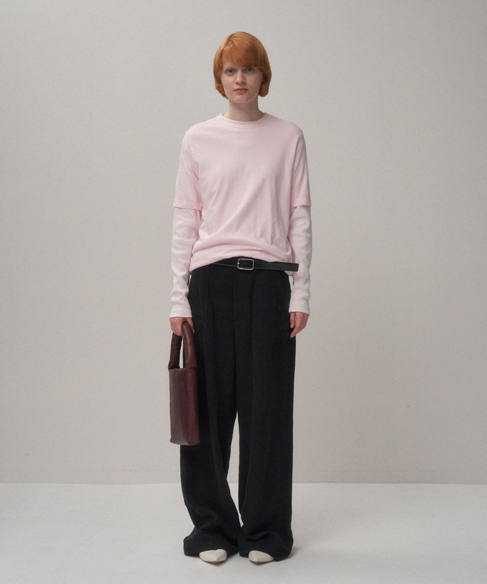 ATON LINEN TWILL | ベイカーパンツ 