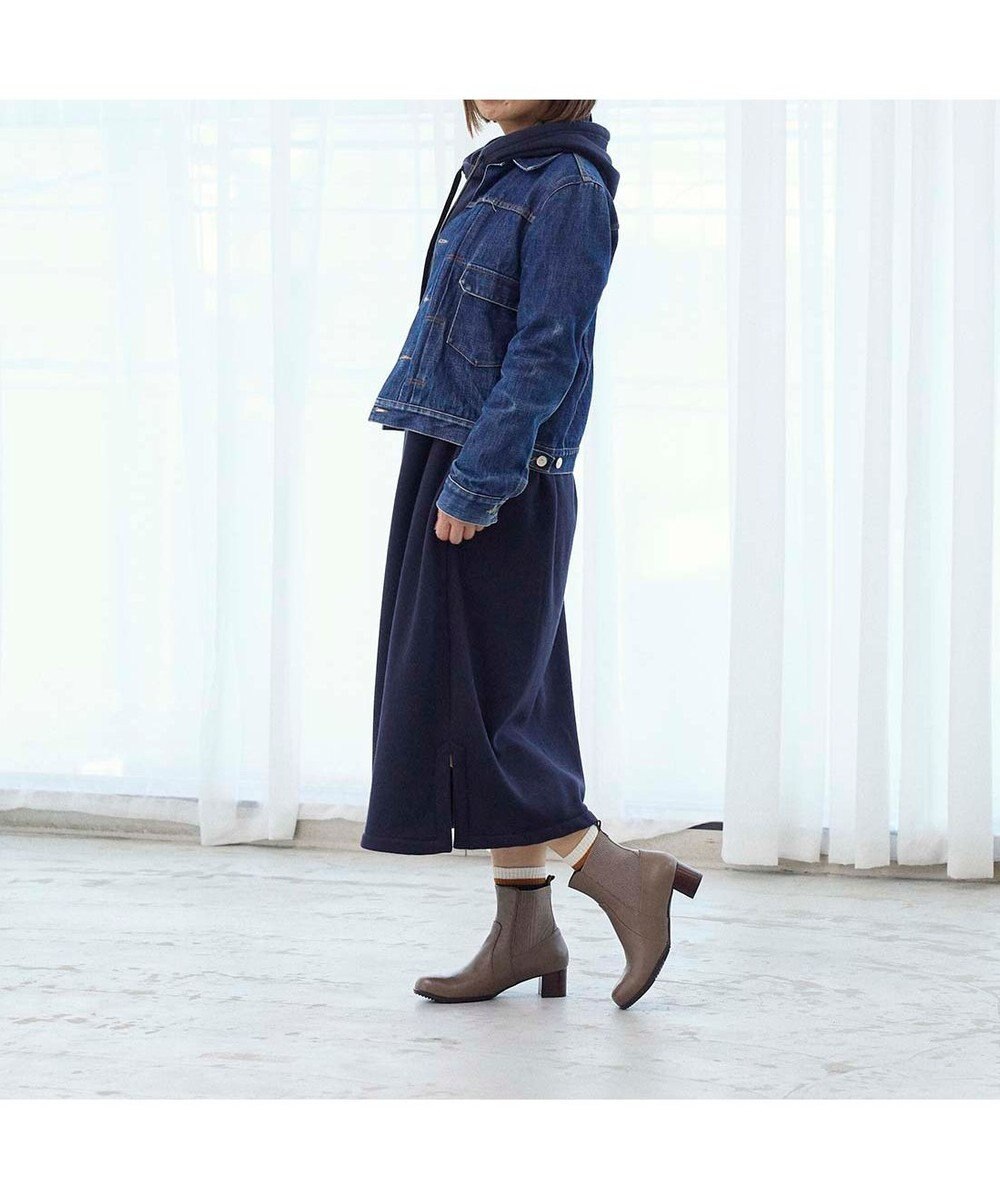 ing 【WEB限定】サイドゴアショートブーツ 