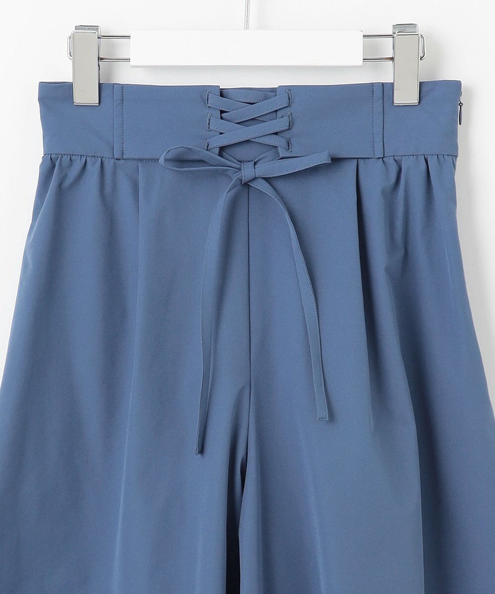 Feroux 【洗える・撥水】レースアップガウチョ 