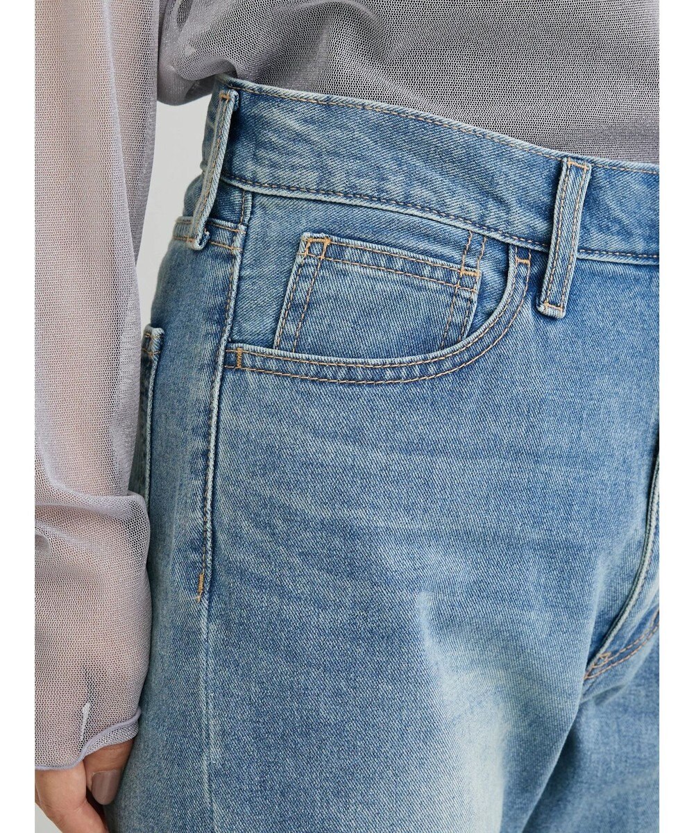 Green Parks ストレートデニムパンツ 