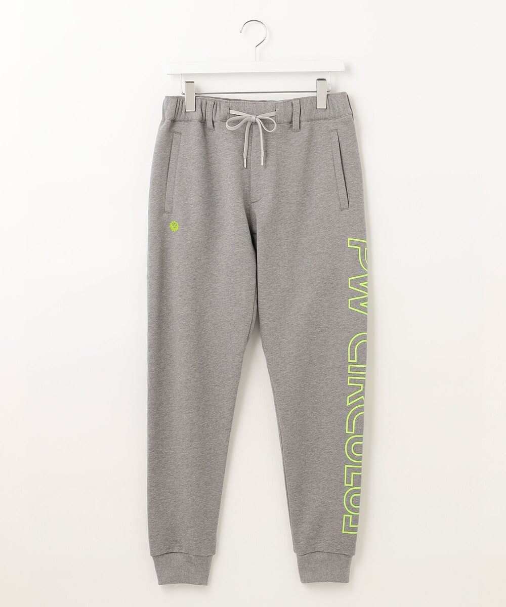 PW CIRCULUS 【MEN】アスレジャー 裏毛 サイドプリント ジョガーパンツ 