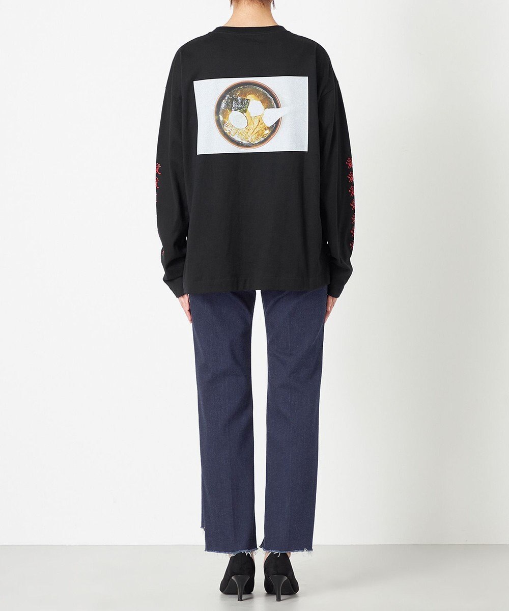 NAVE タブチ×NAVE プリント長袖Tシャツ 