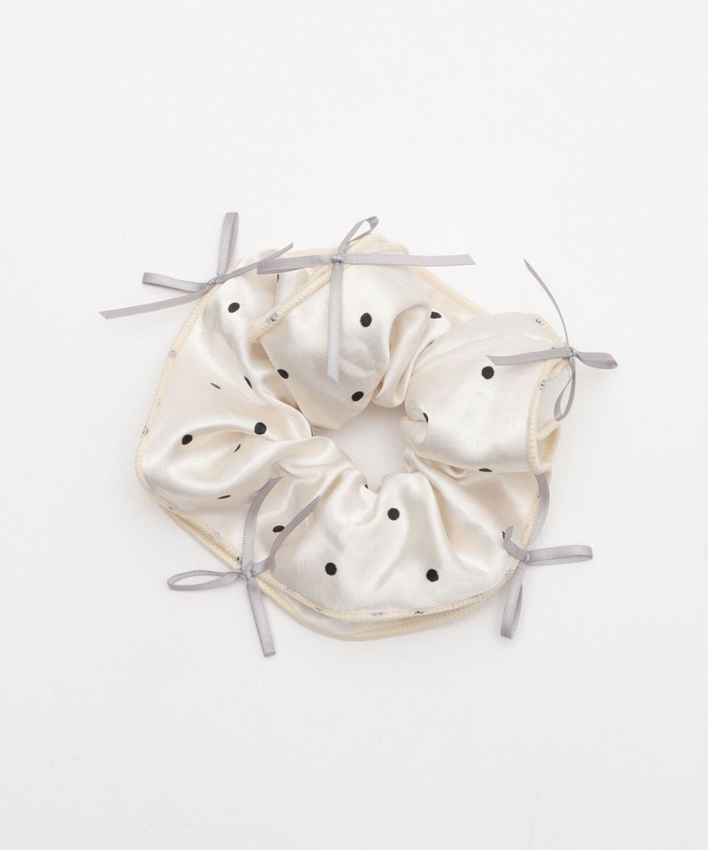 WEGO Lリボンドットシュシュ 