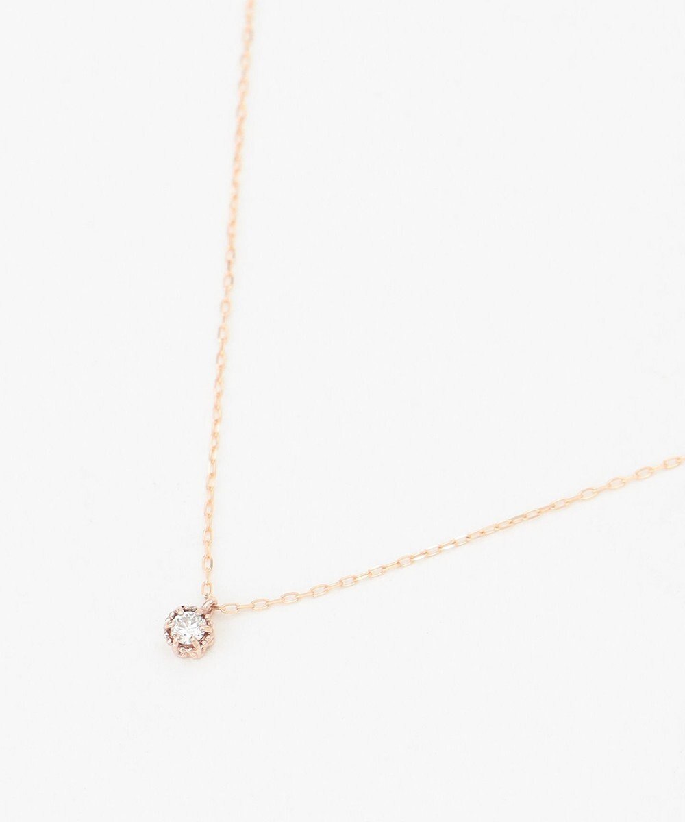 TOCCA 【WEB限定】FLORA K10 DIAMOND NECKLACE K10 ダイヤモンド ネックレス 