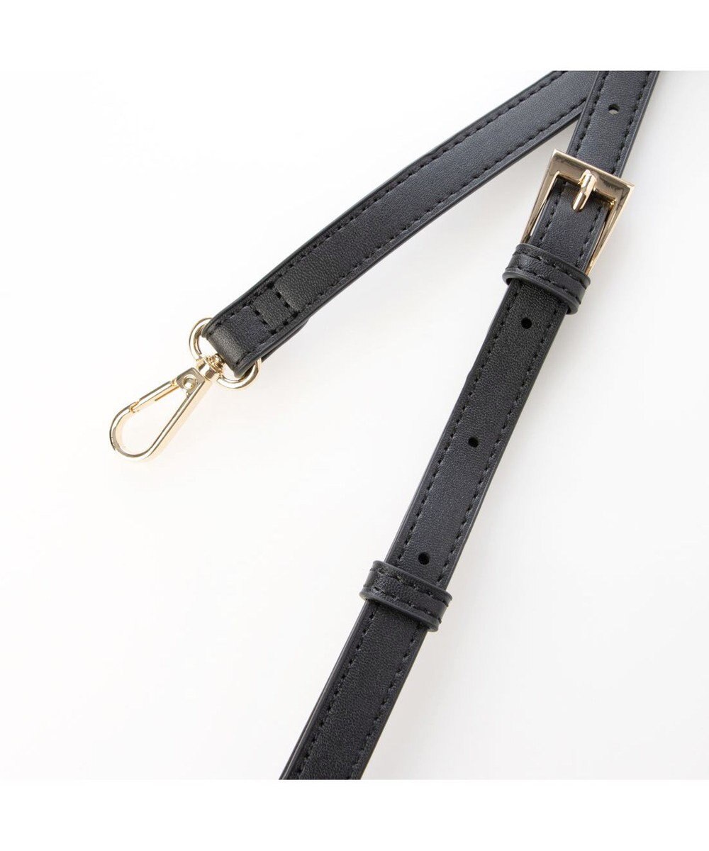 UNBILLION カシュカシュ cachecache / フェイクレザーショルダーバッグ付スクエアトート 