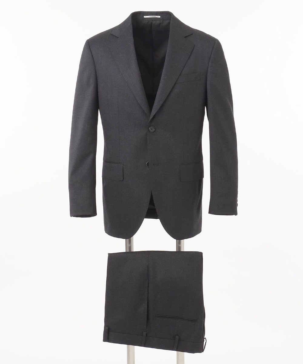 J.PRESS MEN 【J.PRESS BASIC】JAPAN CRAFT CLOTH スーツ / 背抜き グレー系