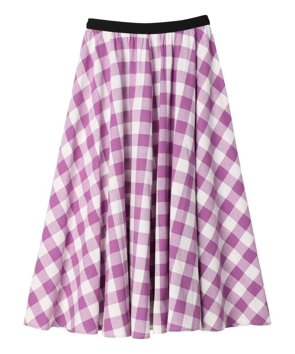 Green Parks ・ｆｕｒｒｙ　ｒａｔｅ　ギンガムバイアススカート 